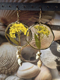 Orilla Amarilla - Botanical Coastal Dangle Earrings
