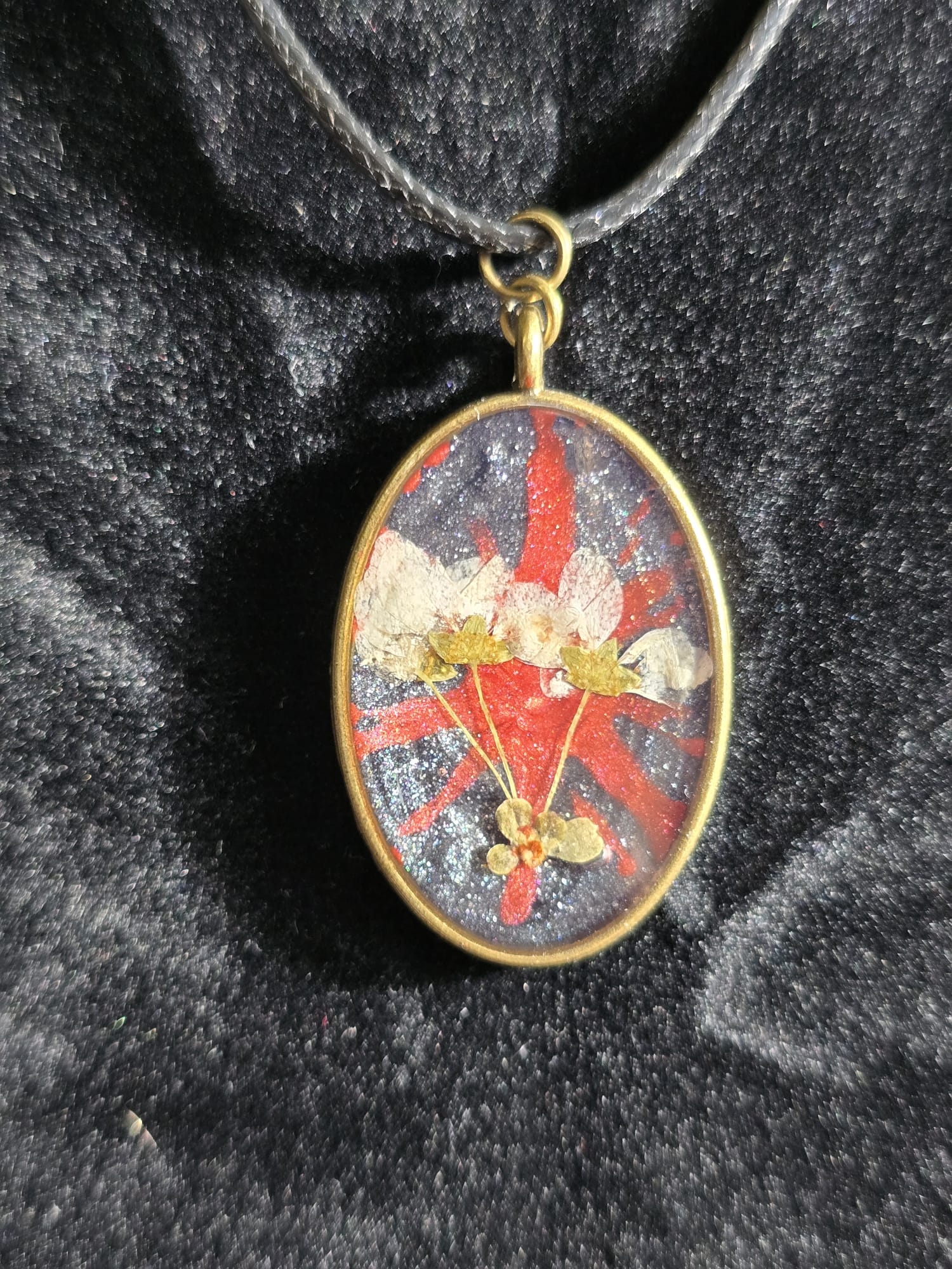 Flor del Cosmos - Botanical Pendant