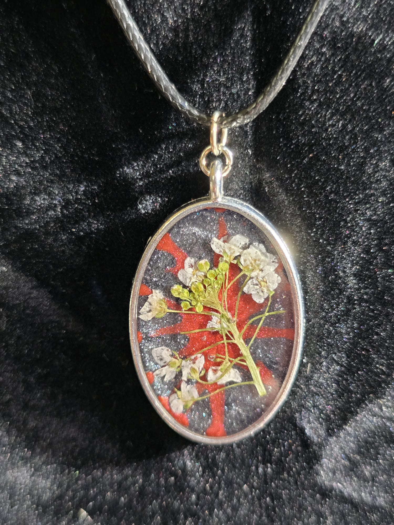 Flor del Cosmos - Botanical Pendant
